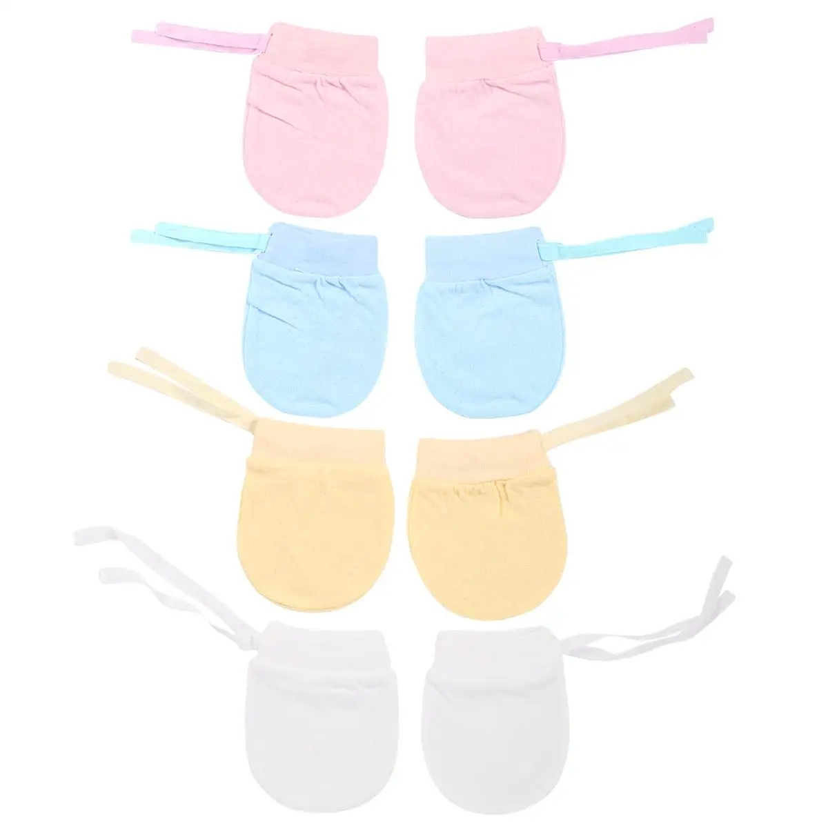 4 Pairs Anti Scratch Gloves Newborn Anti-Scratch Kids Mittens Infants Baby Protective for Drawstring Anti-grasping
4 Pairs Anti Scratch Gloves Newborn Anti-Scratch Kids Mittens Infants Baby Protective for Drawstring Anti-grasping