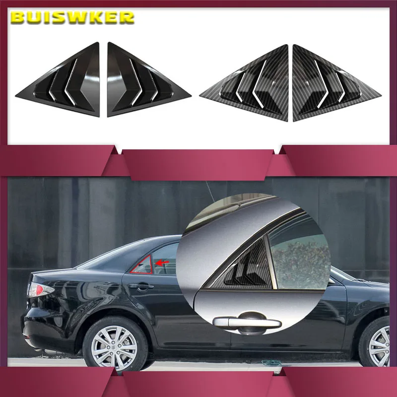 For Mazda 6 Sedan 2002 2003 2004 2005 2006 2007 2008-2016 Carbon Car Rear Window Side Vent Shutter Louver Cover Trim Accessories
For Mazda 6 Sedan 2002 2003 2004 2005 2006 2007 2008-2016 Carbon Car Rear Window Side Vent Shutter Louver Cover Trim Accessories