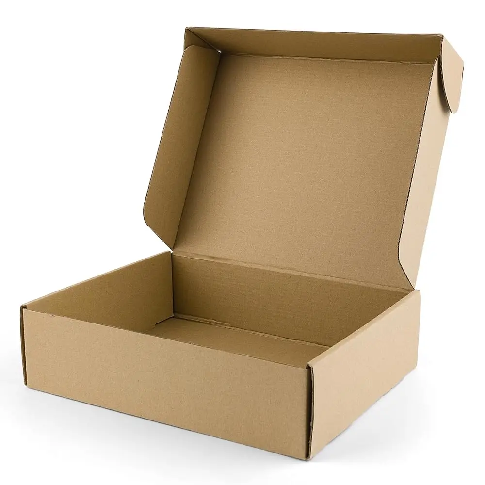 Mat Board Center, 11x9x3 Shipping Box Mailer Small Business, Flat Gift Packaging Heavy Duty Box, Corrugated Cardboard Mailing
Mat Board Center, 11x9x3 Shipping Box Mailer Small Business, Flat Gift Packaging Heavy Duty Box, Corrugated Cardboard Mailing