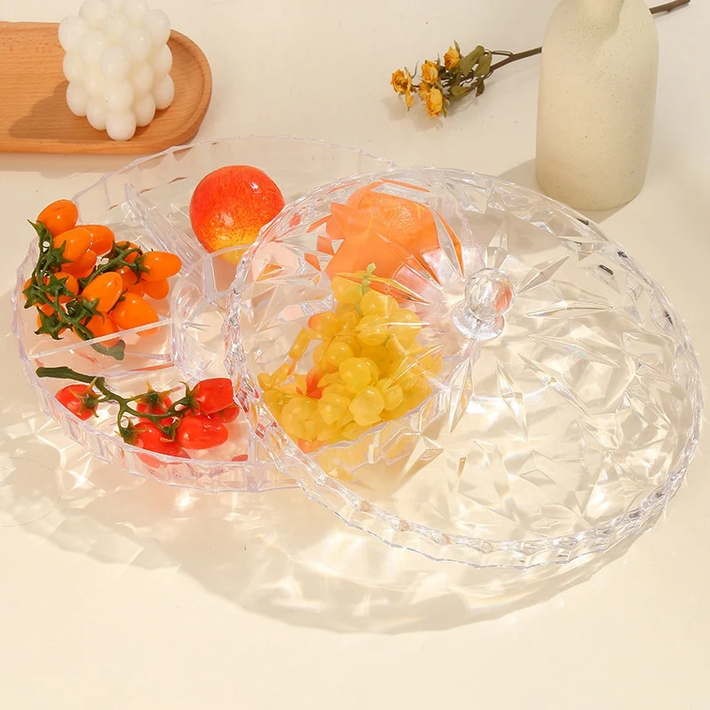 BEAU-Snack Serving Tray Luxurious Plate Fruit Nuts Sweet Kitchen Candy Storage Tray With Lid
BEAU-Snack Serving Tray Luxurious Plate Fruit Nuts Sweet Kitchen Candy Storage Tray With Lid