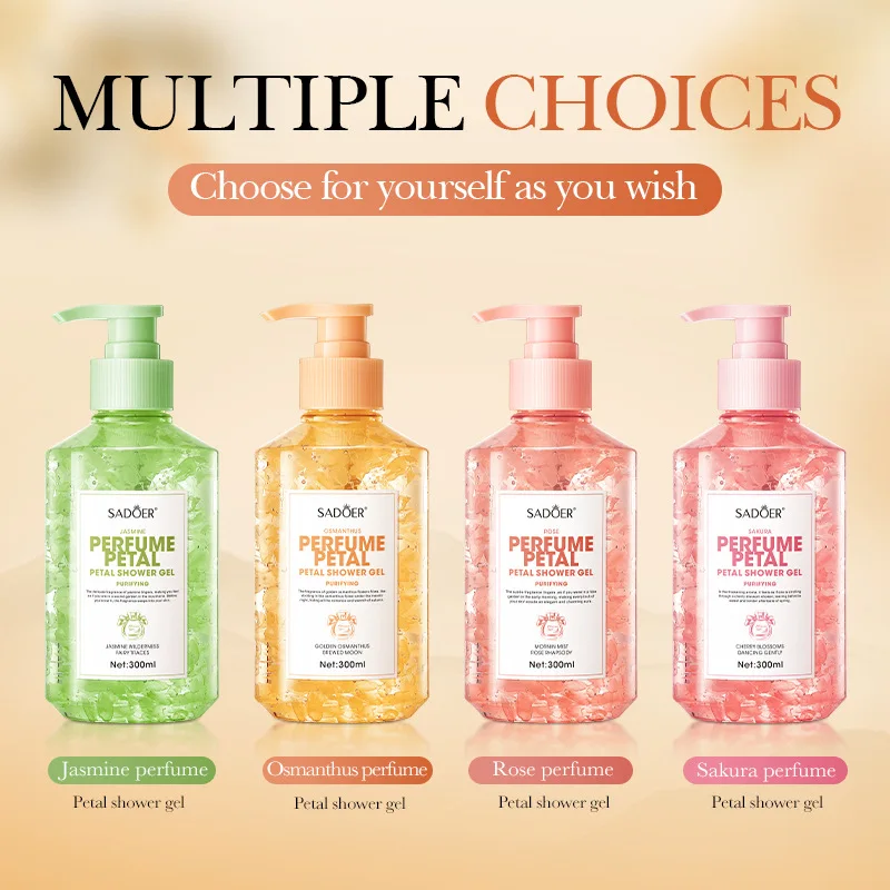 2026 new osmanthus petal shower gel, used for skin itching, moisturizing, removing acne on the back, long-lasting fragrance
2026 new osmanthus petal shower gel, used for skin itching, moisturizing, removing acne on the back, long-lasting fragrance