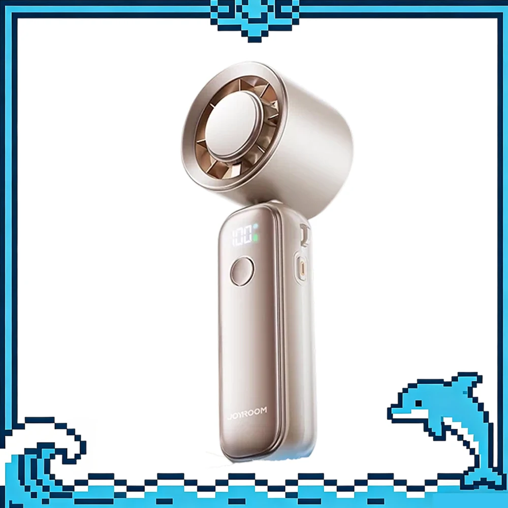 Joyroom JR-CY718 Handheld Fan Hurricane Patented Air Duct Handheld Small Fan 100 Th Gear Arbitrary Adjustment Low Noise Gifts
Joyroom JR-CY718 Handheld Fan Hurricane Patented Air Duct Handheld Small Fan 100 Th Gear Arbitrary Adjustment Low Noise Gifts