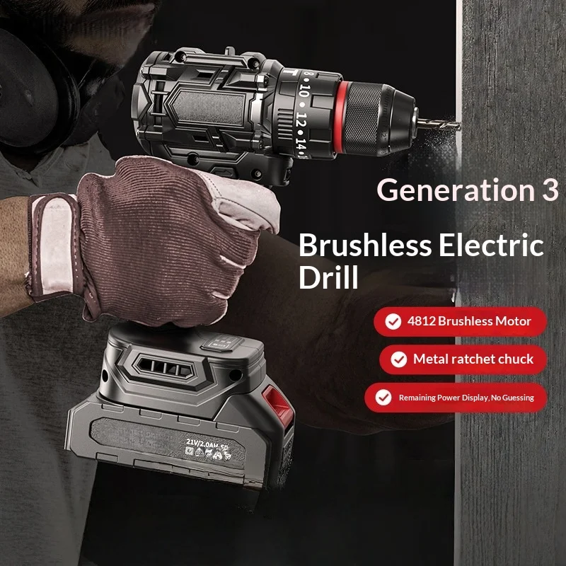 Hand Drill, Impact Drill, Pistol Drill Multifunctional Electric Screwdriver 디월트 전동공구 Taladro Percutor De Batería 디월트
Hand Drill, Impact Drill, Pistol Drill Multifunctional Electric Screwdriver 디월트 전동공구 Taladro Percutor De Batería 디월트