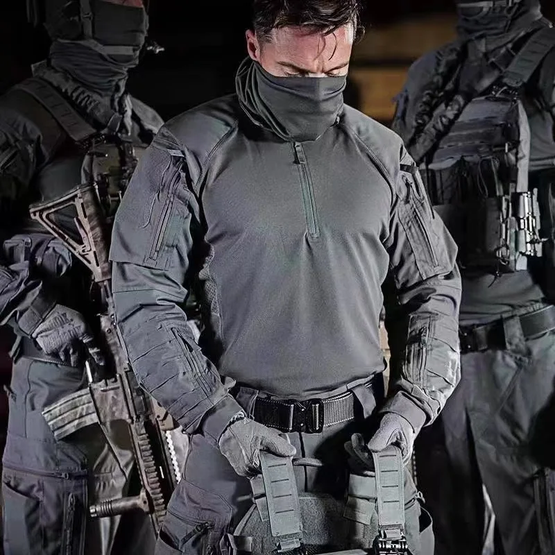 Ufpro Tactical Men's Frogman Combat Suit Complete Set of Spring and Autumn Long-sleeved Training Suit Field Training Set
Ufpro Tactical Men's Frogman Combat Suit Complete Set of Spring and Autumn Long-sleeved Training Suit Field Training Set