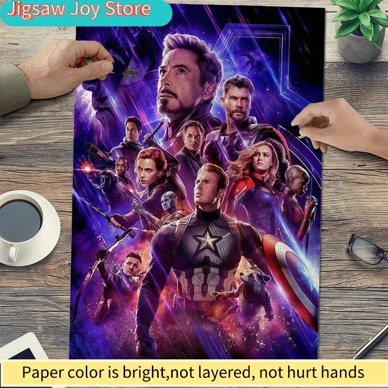 Официальный пазл по мотивам Marvel — единый дизайн, разработанный в контексте вселенной супергероев Marvel — 75,01 см x 50 см
Официальный пазл по мотивам Marvel — единый дизайн, разработанный в контексте вселенной супергероев Marvel — 75,01 см x 50 см