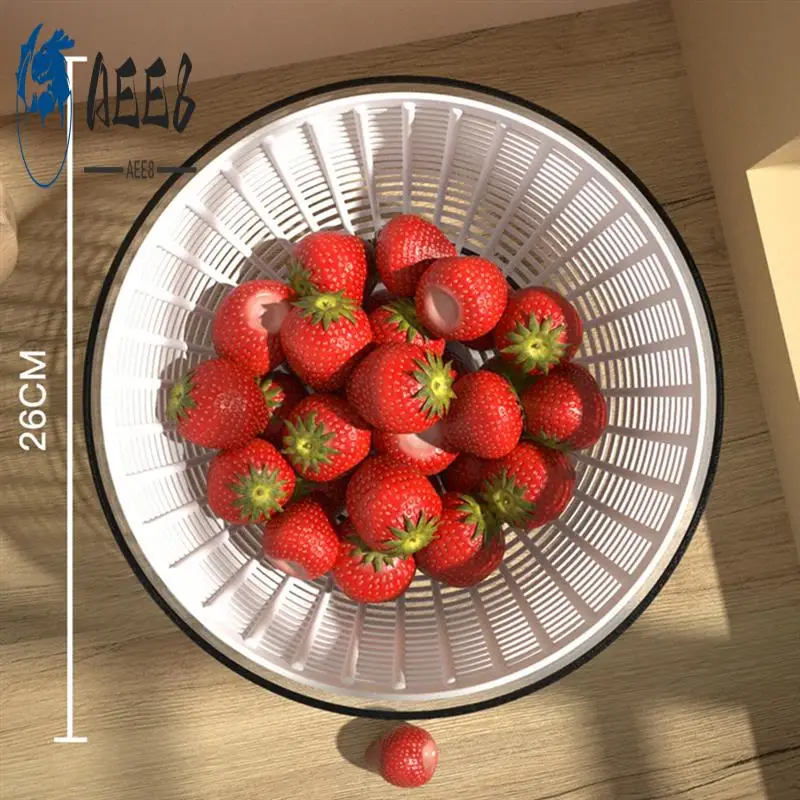AEE8-Salad Spinner Lettuce Dryer 1-Handed Easy Press Larg Vegetable Dryer Salad Mixer For Greens, Herbs, Berries, Fruits
AEE8-Salad Spinner Lettuce Dryer 1-Handed Easy Press Larg Vegetable Dryer Salad Mixer For Greens, Herbs, Berries, Fruits