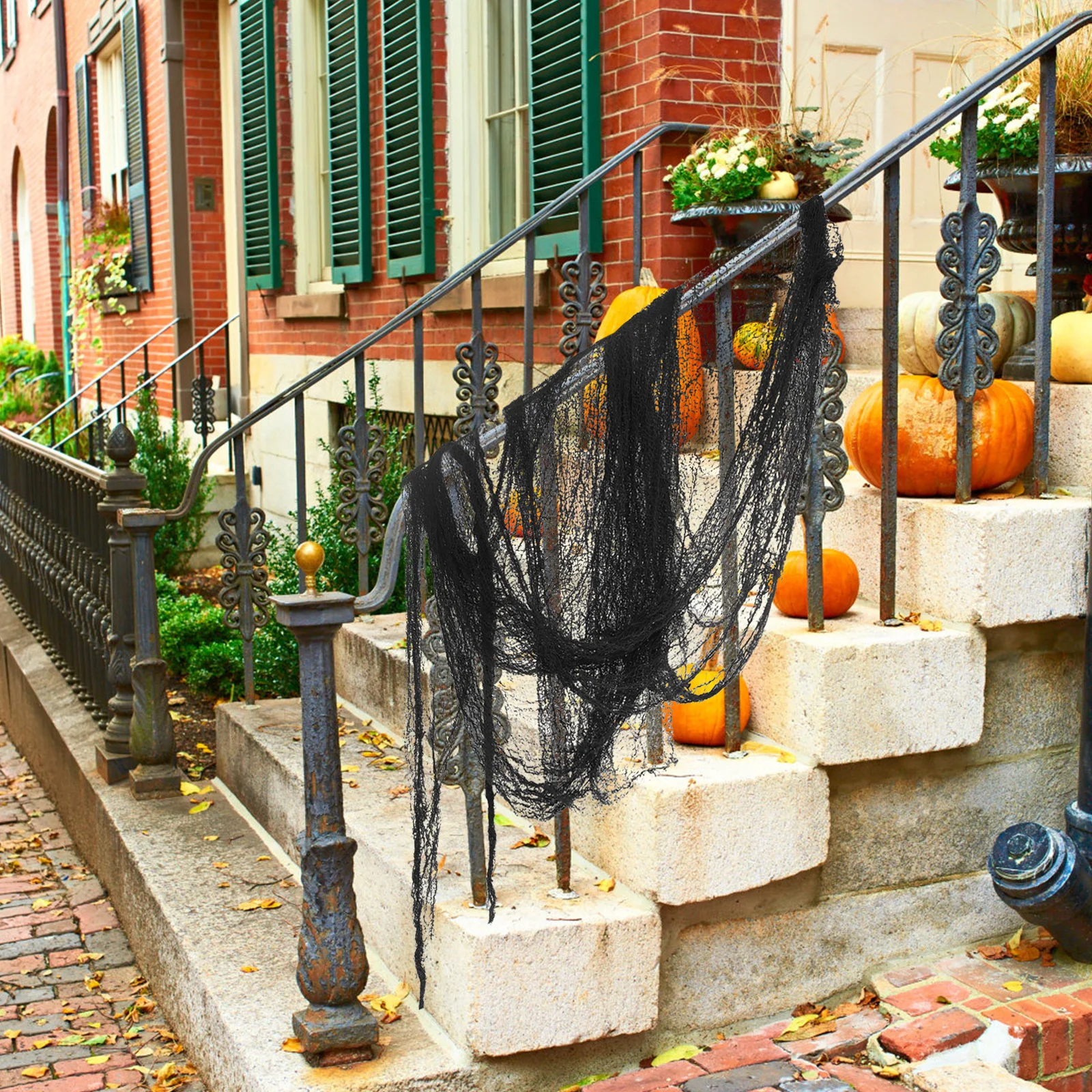 2Pcs Halloween Gauze Cloth Set Creepy Spooky Decoration for Party Door Curtain Entranceway Festival Atmosphere Prop
2Pcs Halloween Gauze Cloth Set Creepy Spooky Decoration for Party Door Curtain Entranceway Festival Atmosphere Prop