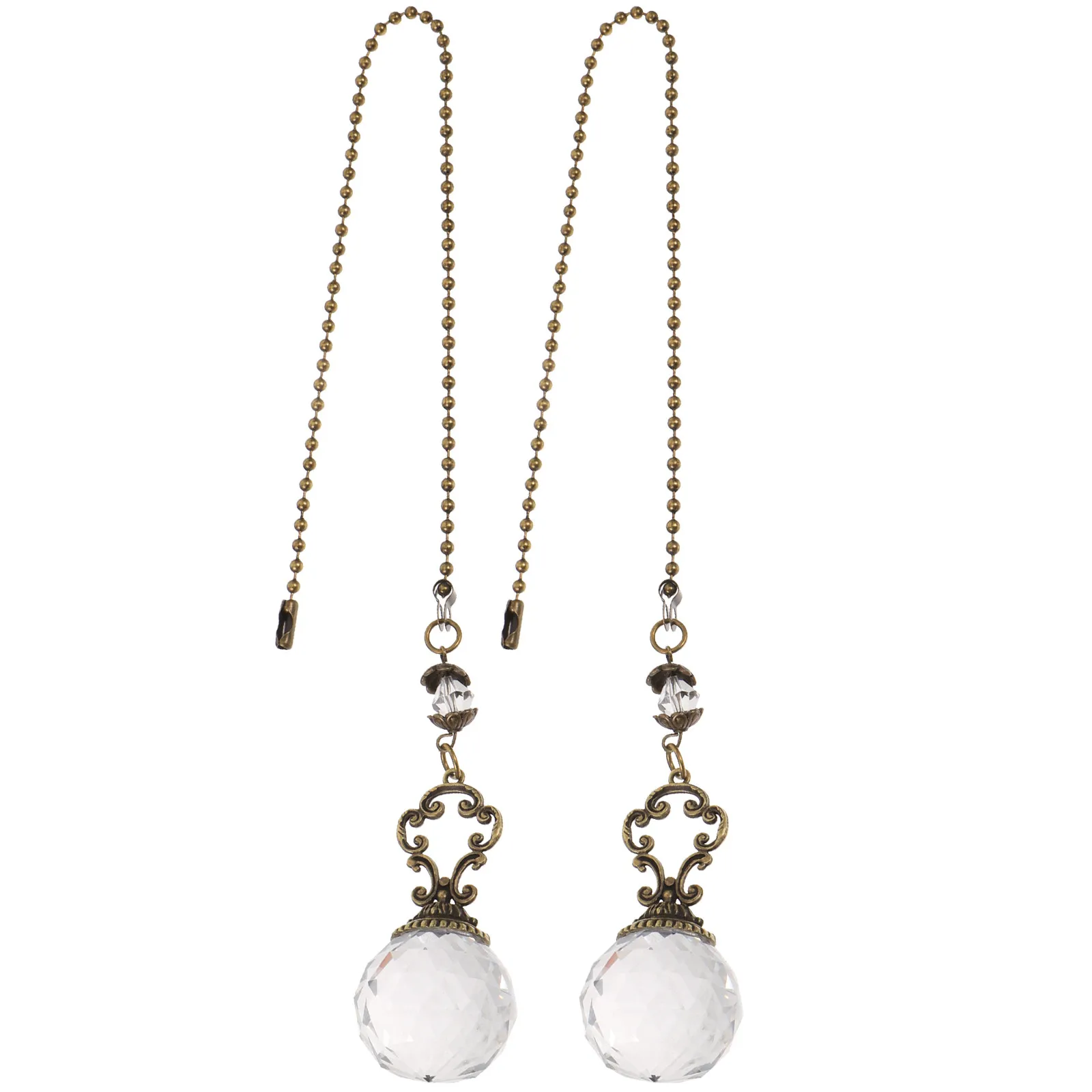 2 шт. хрустальные цепочки для потолочного вентилятора, винтажные подвесные цепи-удлинители для ламп, штор и жалюзи
2 шт. хрустальные цепочки для потолочного вентилятора, винтажные подвесные цепи-удлинители для ламп, штор и жалюзи