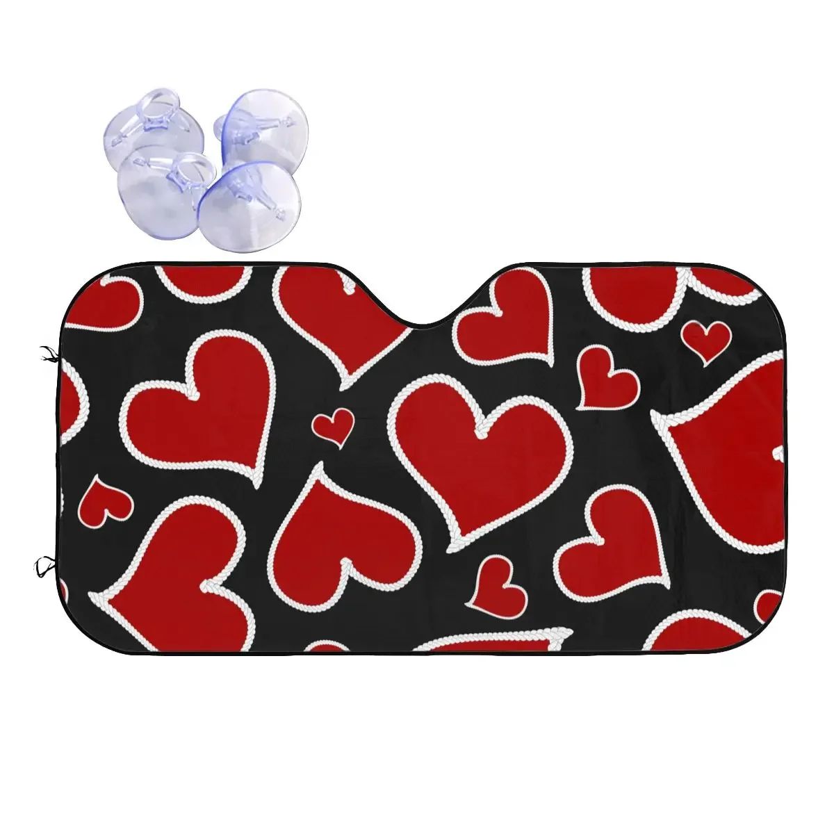 Солнцезащитный козырек на лобовое стекло Heart Love, романтический складной чехол на день Святого Валентина, передний блок, окно 70x130 см, солнцезащитный козырек для автомобиля, Стайлинг автомобиля
Солнцезащитный козырек на лобовое стекло Heart Love, романтический складной чехол на день Святого Валентина, передний блок, окно 70x130 см, солнцезащитный козырек для автомобиля, Стайлинг автомобиля