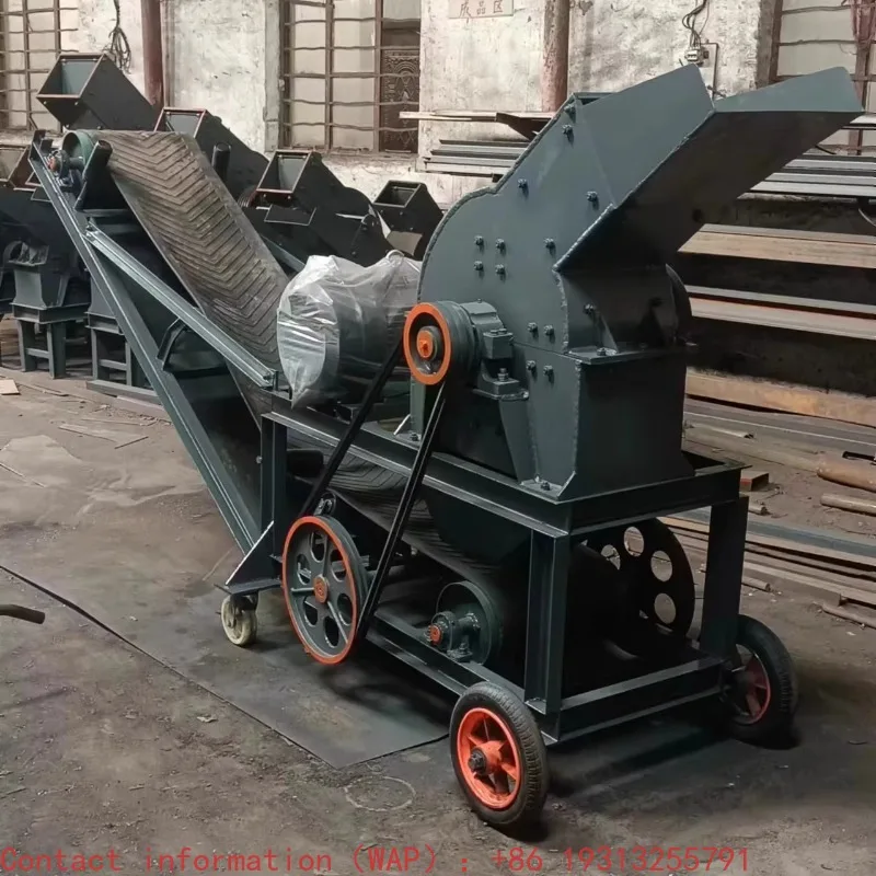【Best-selling】Small Portable Hammer Crusher for Rock Limestone Coal Gangue Mining Crushing Work
【Best-selling】Small Portable Hammer Crusher for Rock Limestone Coal Gangue Mining Crushing Work