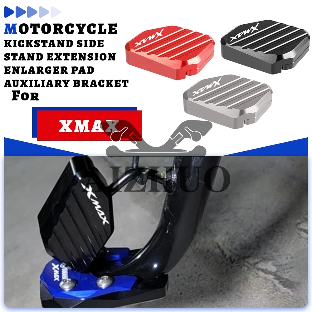 For YAMAHA XMAX XMAX X-MAX Kickstand 125 250 300 400 2006-2025 Side Stand Extension Enlarger Pad Side Bracket Moto Accessories
For YAMAHA XMAX XMAX X-MAX Kickstand 125 250 300 400 2006-2025 Side Stand Extension Enlarger Pad Side Bracket Moto Accessories