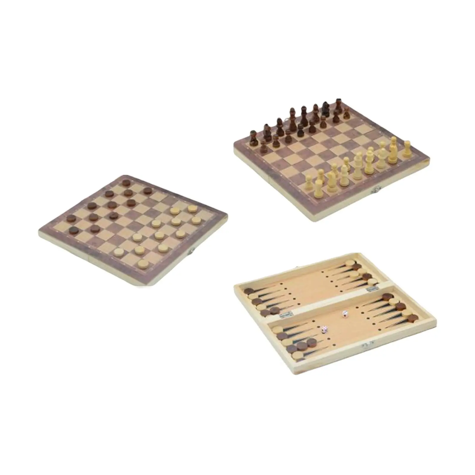 Board Games Accessories Portable Chess Checkers Backgammon Set Folding Wood Board for Outdoor Indoor Play
Board Games Accessories Portable Chess Checkers Backgammon Set Folding Wood Board for Outdoor Indoor Play