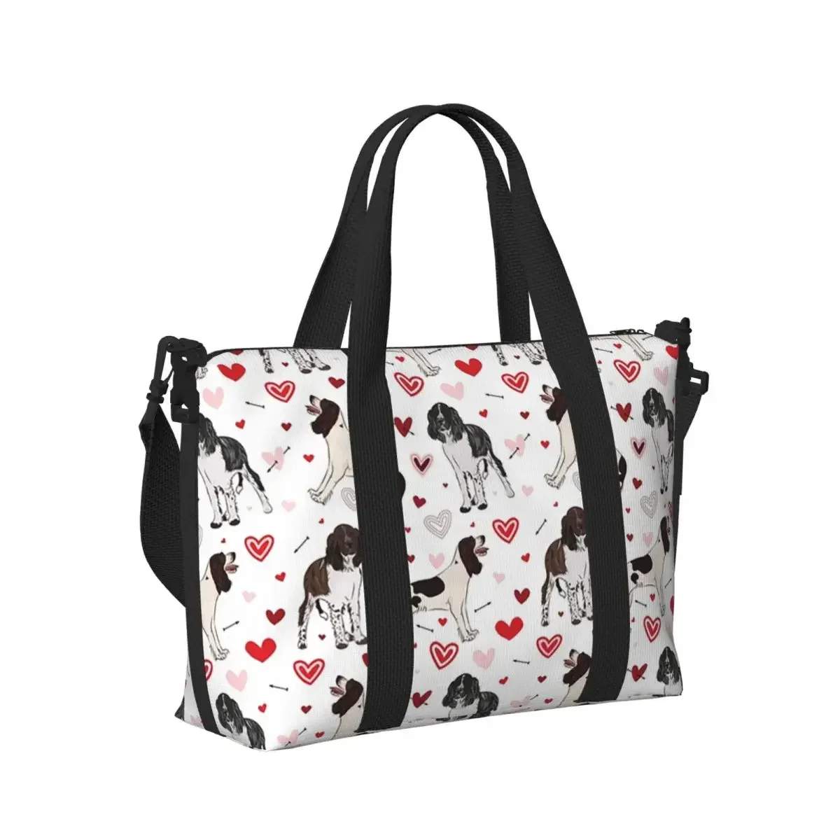 Cavalier King Charles Spaniel Beach Travel Bag Large Capacity Tote Bags for Gym Sport Women Shopping Duffle Shoulder Bag
Cavalier King Charles Spaniel Beach Travel Bag Large Capacity Tote Bags for Gym Sport Women Shopping Duffle Shoulder Bag