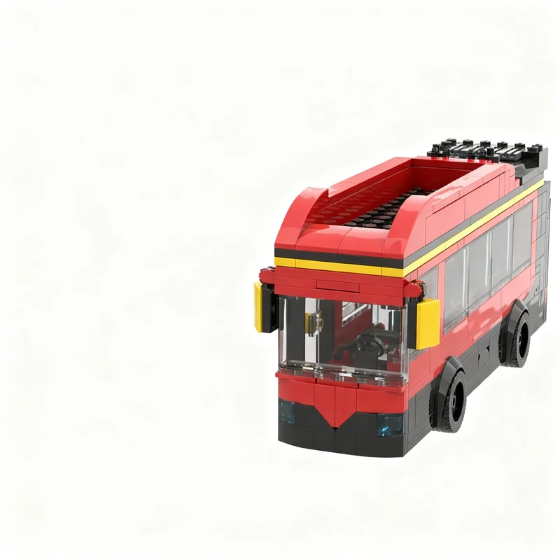356PCS MOC Creative Model Coach Stop Design Double Decker Sightseeing Bus Custom Building Blocks DIY Assembly Display Gift Set
356PCS MOC Creative Model Coach Stop Design Double Decker Sightseeing Bus Custom Building Blocks DIY Assembly Display Gift Set