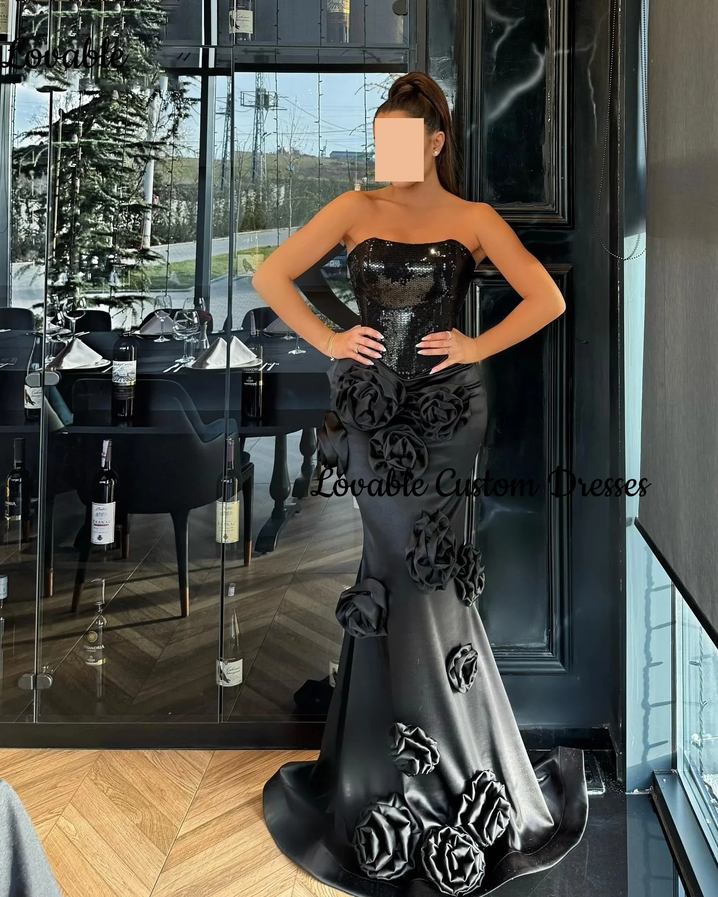 Customized Elegant Dresses For Women A-Line Flowers Strapless Dubai Luxury Evening Dress Floor-Length Sleeveless فستان حفلات الز
Customized Elegant Dresses For Women A-Line Flowers Strapless Dubai Luxury Evening Dress Floor-Length Sleeveless فستان حفلات الز