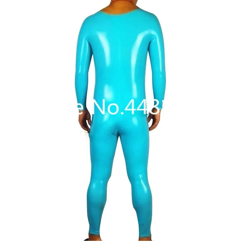 Sky Blue Sexy Latex Bodysuit without Zipper Rubber Fetish Costumes for Man Plus Size Jumpsuit
Sky Blue Sexy Latex Bodysuit without Zipper Rubber Fetish Costumes for Man Plus Size Jumpsuit