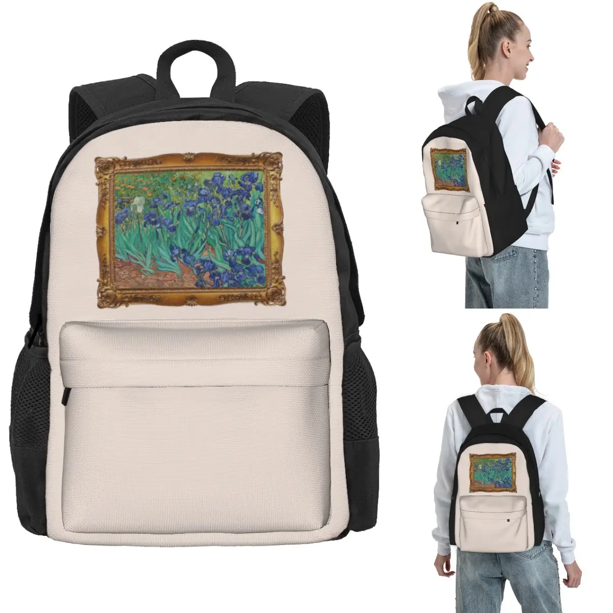 Irises - Vincent Van Gogh Backpack Hot Sale Daypack Large Capacity Boys Girls BookBag School Bag Shoulder Bags for Men Women
Irises - Vincent Van Gogh Backpack Hot Sale Daypack Large Capacity Boys Girls BookBag School Bag Shoulder Bags for Men Women