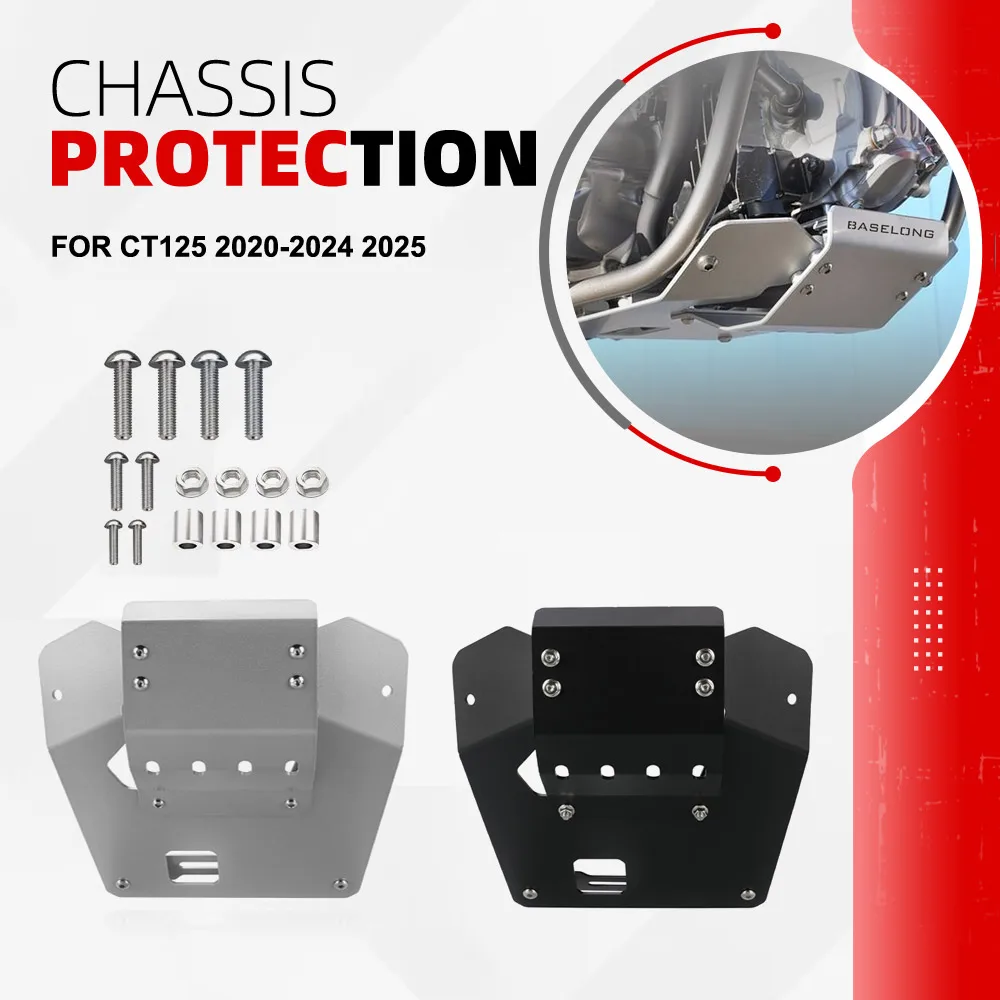 Skid Plate Bash Frame Guard Engine Chassis Guard For Honda CT125 2020-2024 2025 Motorcycle Engine Guard Chassis Protection Cover
Skid Plate Bash Frame Guard Engine Chassis Guard For Honda CT125 2020-2024 2025 Motorcycle Engine Guard Chassis Protection Cover