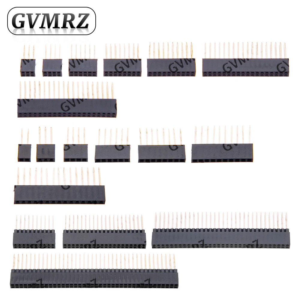 2.54 mm Stackable Long Legs Femal Header For Arduino 2/3/4/6/8/10/15 Pin 2PIN 3PIN 4PIN 6PIN 8PIN 10PIN 15PIN
2.54 mm Stackable Long Legs Femal Header For Arduino 2/3/4/6/8/10/15 Pin 2PIN 3PIN 4PIN 6PIN 8PIN 10PIN 15PIN