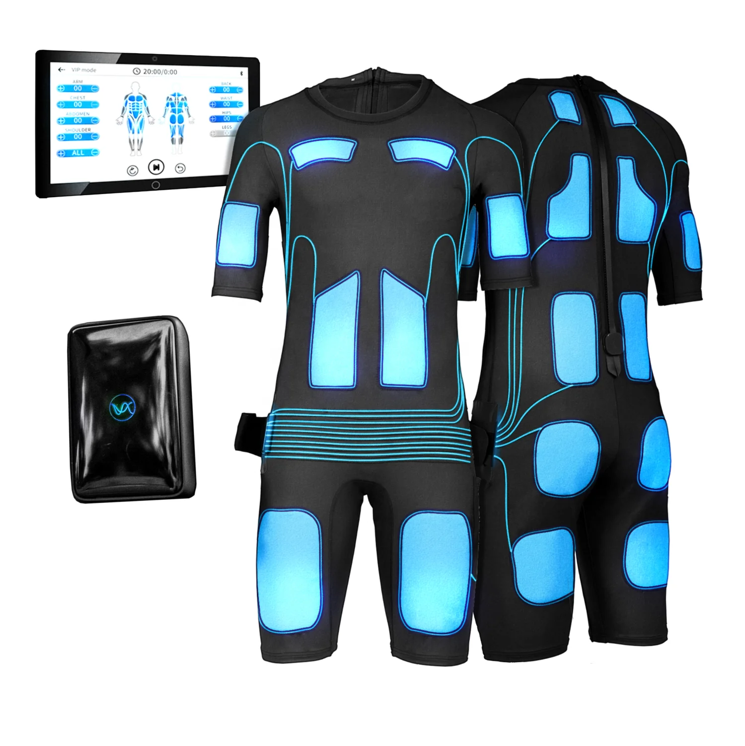 Wireless Ems Training Suit Whole Body Electrostimulation High Tech Suit for Personal Use
Wireless Ems Training Suit Whole Body Electrostimulation High Tech Suit for Personal Use