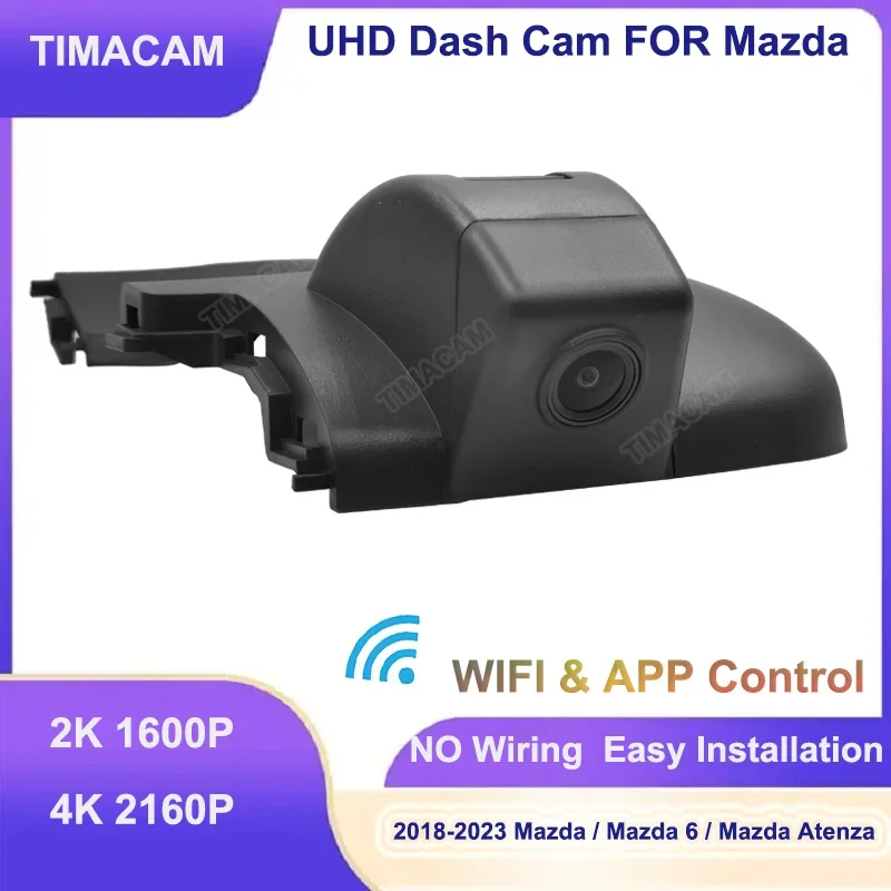 TIMACAM 4K 2160P Wifi Plug and Play Car-DVR DashCam Front and Rear For Mazda atenza For Mazda 6 2018 2019 2020 2021 2022
TIMACAM 4K 2160P Wifi Plug and Play Car-DVR DashCam Front and Rear For Mazda atenza For Mazda 6 2018 2019 2020 2021 2022