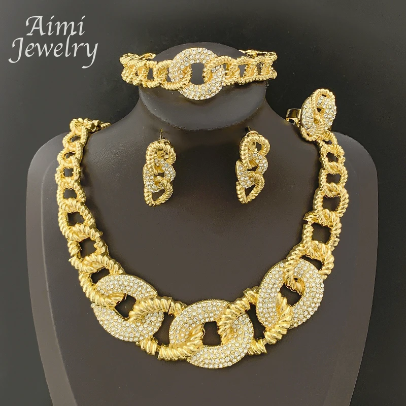 Big Size Lock Collar Choker 4Pcs Jewelry Set Women Chunky Rhinestone Necklace Earring Bracelet Ring Bridal Wedding Party Gifts
Big Size Lock Collar Choker 4Pcs Jewelry Set Women Chunky Rhinestone Necklace Earring Bracelet Ring Bridal Wedding Party Gifts