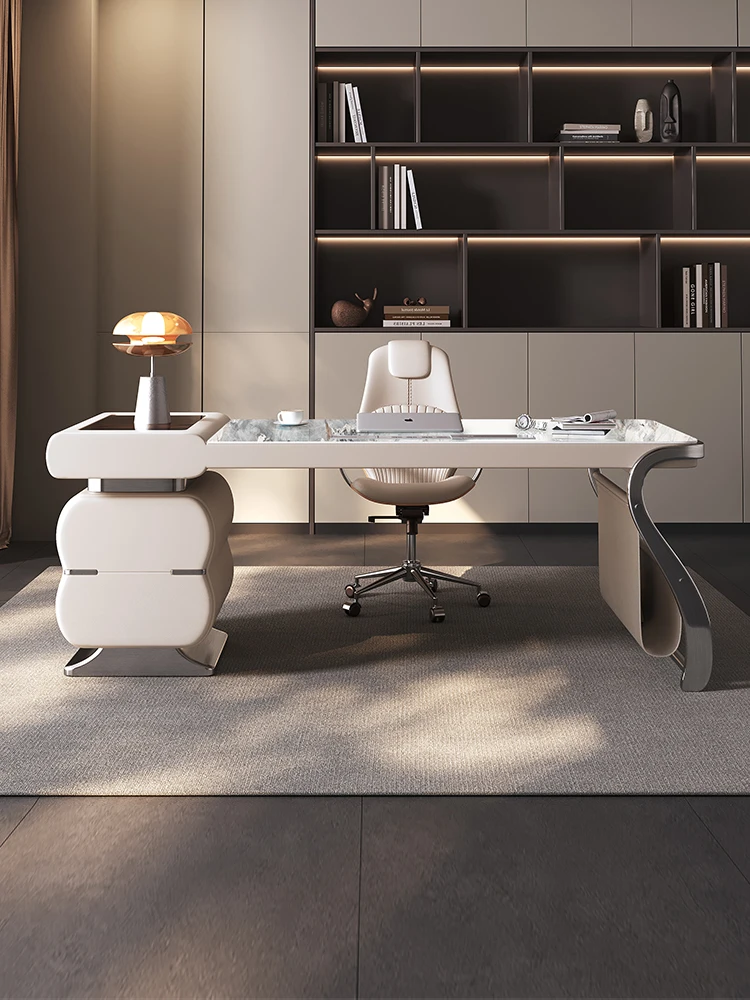 Italian desk with a luxurious and minimalist feel, modern computer study, home office desk
Italian desk with a luxurious and minimalist feel, modern computer study, home office desk