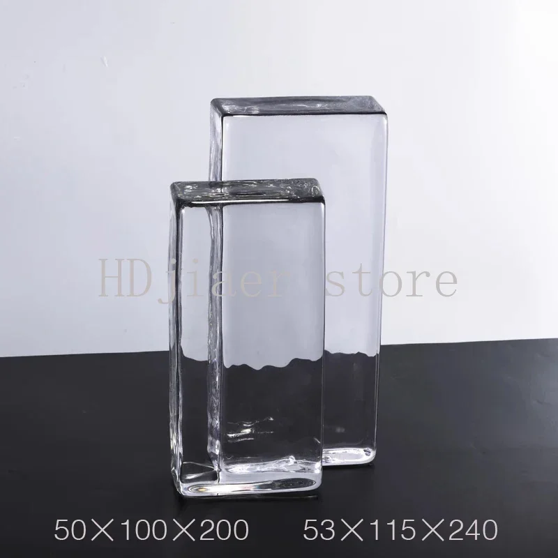 Ultra-White Series Solid Hot-Melt Glass Bricks - For Partition Walls, Transparent Square Crystal Brick Walls
Ultra-White Series Solid Hot-Melt Glass Bricks - For Partition Walls, Transparent Square Crystal Brick Walls