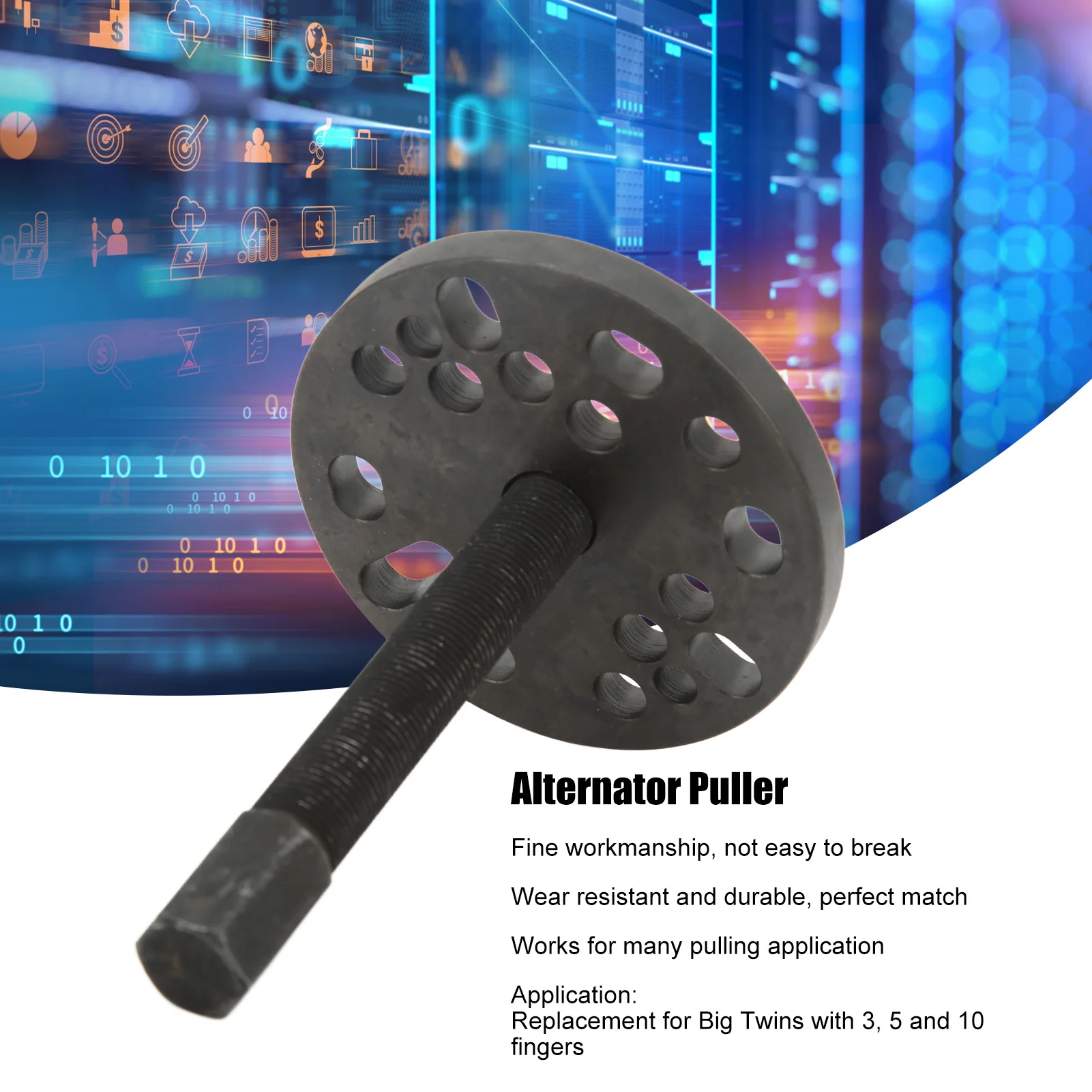 Alternator Puller Hub Puller Hub and Alternator Puller Carbon Steel Strong Strength Replacement for Big
Alternator Puller Hub Puller Hub and Alternator Puller Carbon Steel Strong Strength Replacement for Big
