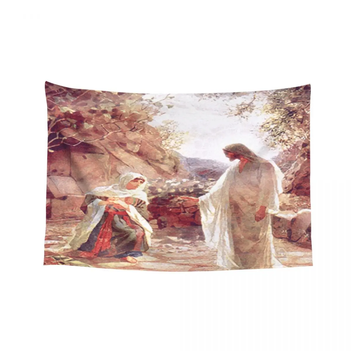 Jesus Appears To Mary Magdalene Tapestry Aesthetics For Room Decoration Wall Decor For Bedroom Tapestry
Jesus Appears To Mary Magdalene Tapestry Aesthetics For Room Decoration Wall Decor For Bedroom Tapestry