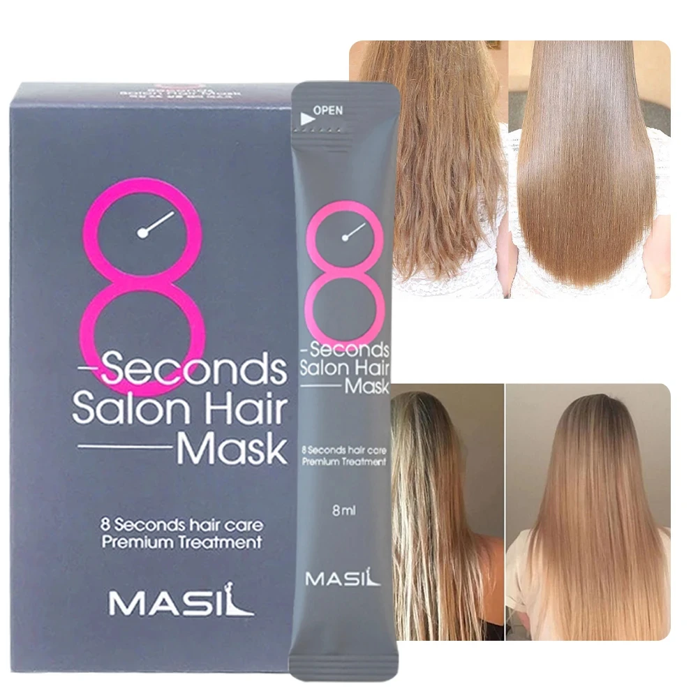 10pcs100% Korean 8 Seconds Salon Hair Mask Hair Restoration Premium Treatments Keratin Repairing Supple Hydration Hair Care Mask
10pcs100% Korean 8 Seconds Salon Hair Mask Hair Restoration Premium Treatments Keratin Repairing Supple Hydration Hair Care Mask