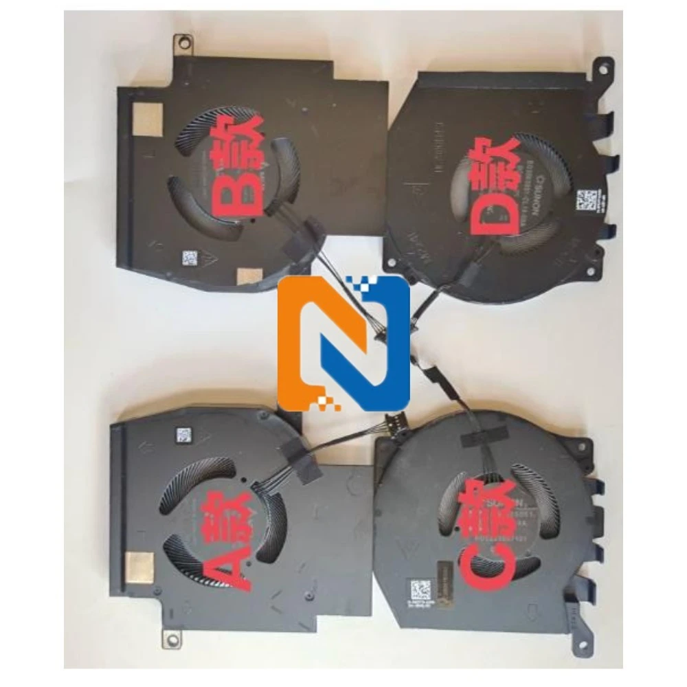 For DELL ALIENWARE X16 R1 Cooling Fan NS8CC23 NS8CC24 DC12V 0W3YTN W3YTN EG50050S1-CL20-S9A 0PDJFP PDJFP EG50050S1-CL10-S9A DC5V
For DELL ALIENWARE X16 R1 Cooling Fan NS8CC23 NS8CC24 DC12V 0W3YTN W3YTN EG50050S1-CL20-S9A 0PDJFP PDJFP EG50050S1-CL10-S9A DC5V