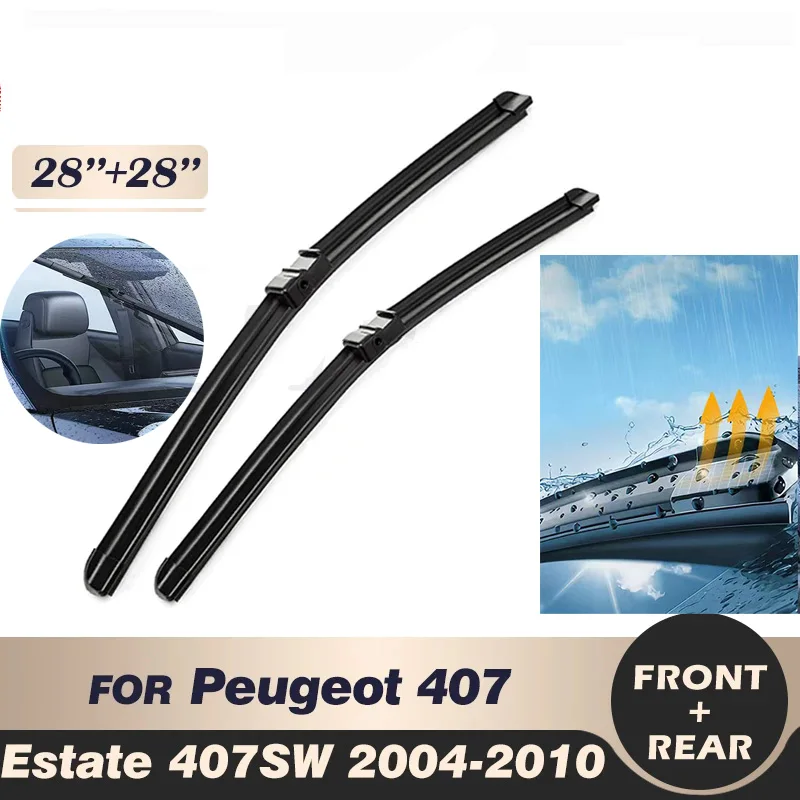 Wiper Front Wiper Blades Set For Peugeot 407 Estate 407SW 2004 - 2010 Windshield Windscreen Window 28"28
Wiper Front Wiper Blades Set For Peugeot 407 Estate 407SW 2004 - 2010 Windshield Windscreen Window 28"28