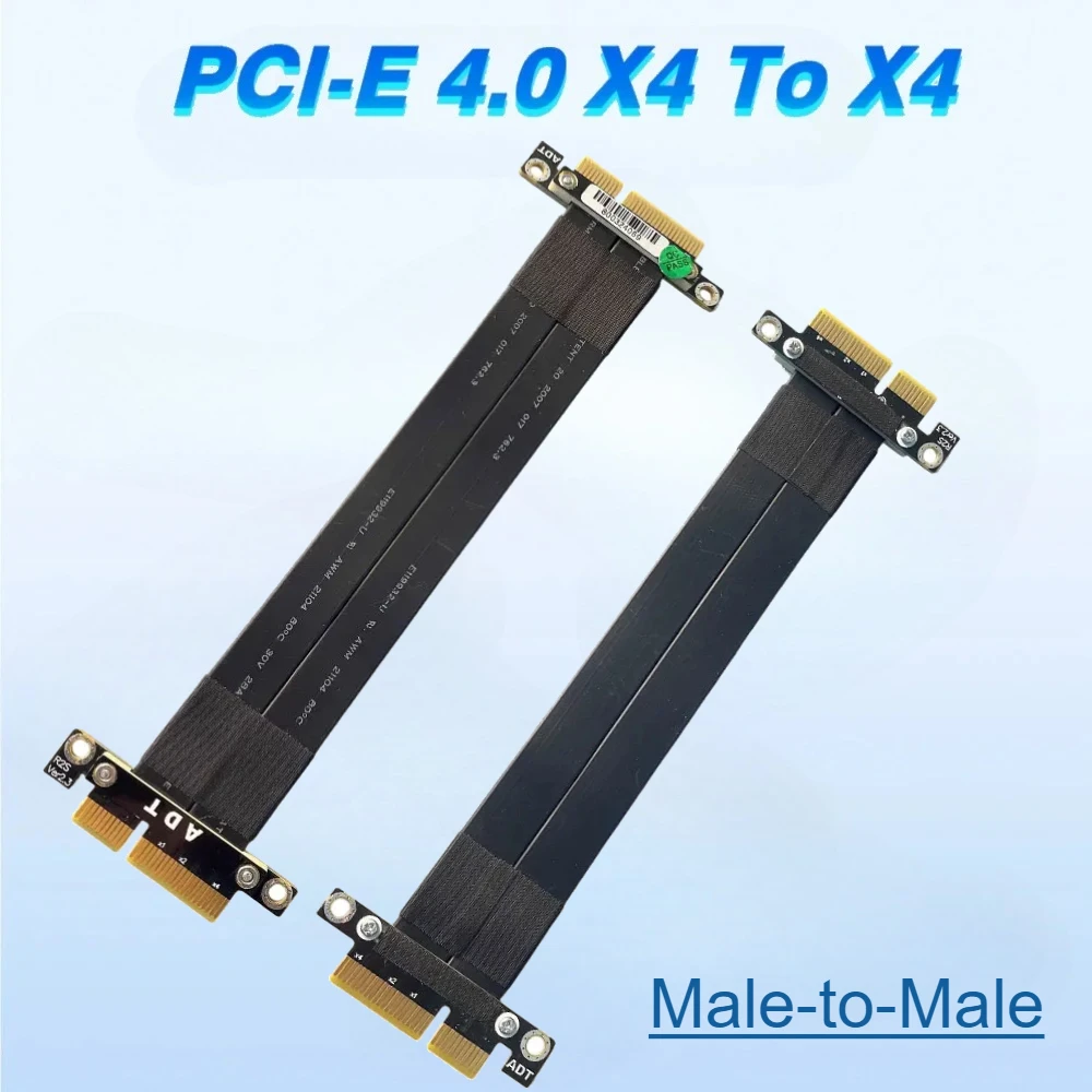 R22SS PCI-E4.0 4x PCI Express 3.0 X4 к X4 Riser между мужчинами и мужчинами Pcie TX-RX Обмен сигнала Tx-Tx Прямой удлинительный кабель 4X Перемычки
R22SS PCI-E4.0 4x PCI Express 3.0 X4 к X4 Riser между мужчинами и мужчинами Pcie TX-RX Обмен сигнала Tx-Tx Прямой удлинительный кабель 4X Перемычки