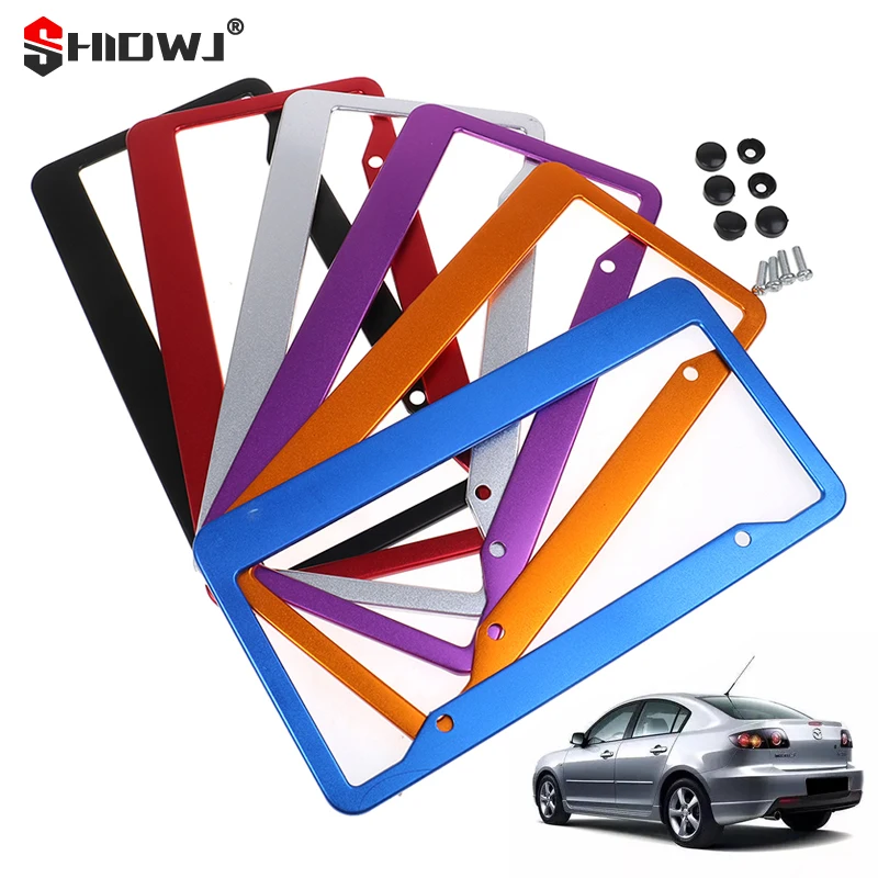 1Pcs Universal Aluminum Car License Plate Frame Styling Power Racing Fra Tag Holder License USA Car Accessary
1Pcs Universal Aluminum Car License Plate Frame Styling Power Racing Fra Tag Holder License USA Car Accessary