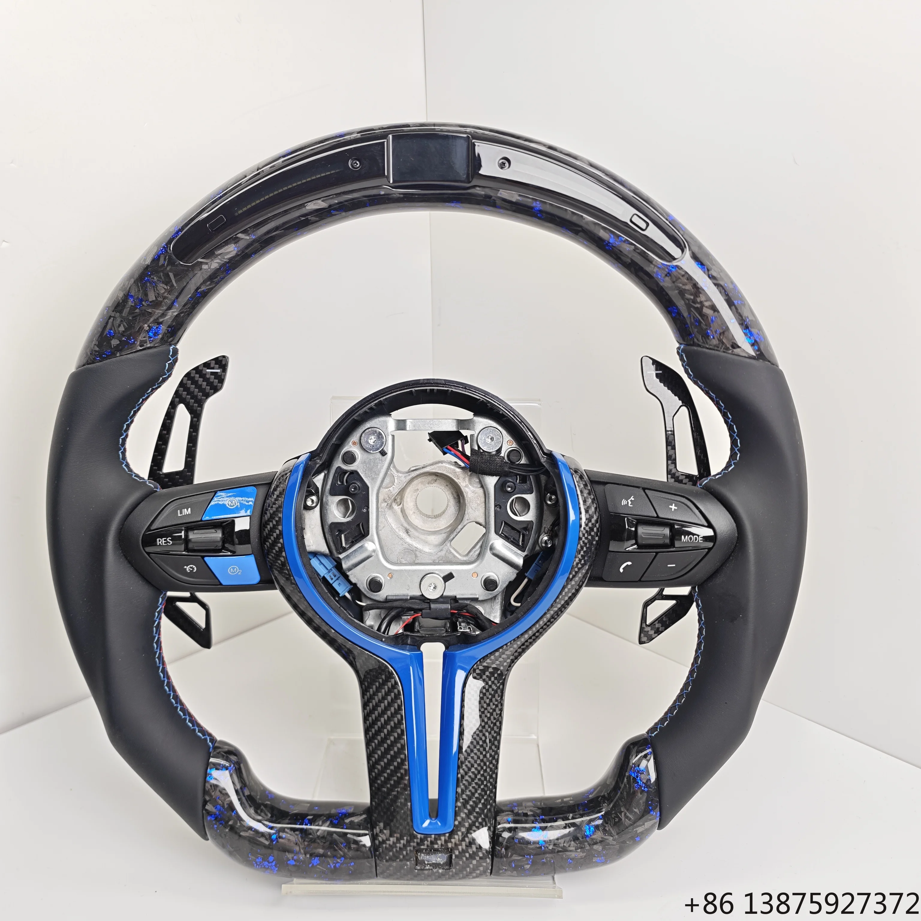 With LED Display M Performance Forged Carbon Steering Wheel for F10 F20 F30 F31 F32 F36 M3 F80 M4 F82 M2 F87 X5 E70 E90 E92
With LED Display M Performance Forged Carbon Steering Wheel for F10 F20 F30 F31 F32 F36 M3 F80 M4 F82 M2 F87 X5 E70 E90 E92