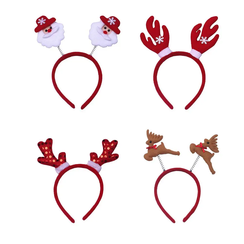 4Pcs Christmas Hair Band Headpiece Fun Holiday Decoration Party Accessory for Women Carnival Masquerade Event Use
4Pcs Christmas Hair Band Headpiece Fun Holiday Decoration Party Accessory for Women Carnival Masquerade Event Use