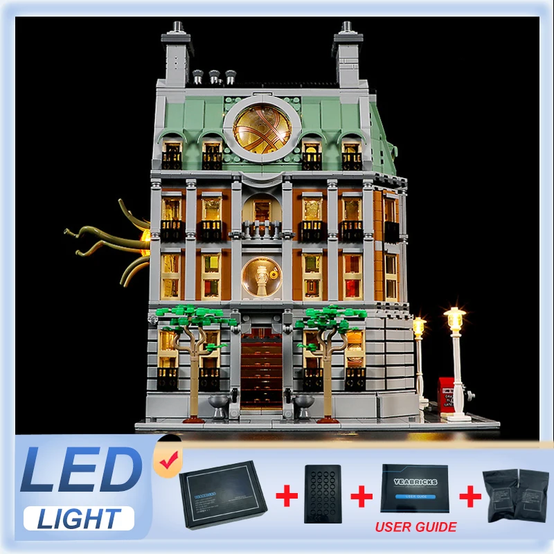 Комплект светодиодных фонарей «сделай сам» для LEGO 76218 Doctor Strange Sanctum Sanctorum (только светодиодный светильник, без модели блоков)
Комплект светодиодных фонарей «сделай сам» для LEGO 76218 Doctor Strange Sanctum Sanctorum (только светодиодный светильник, без модели блоков)