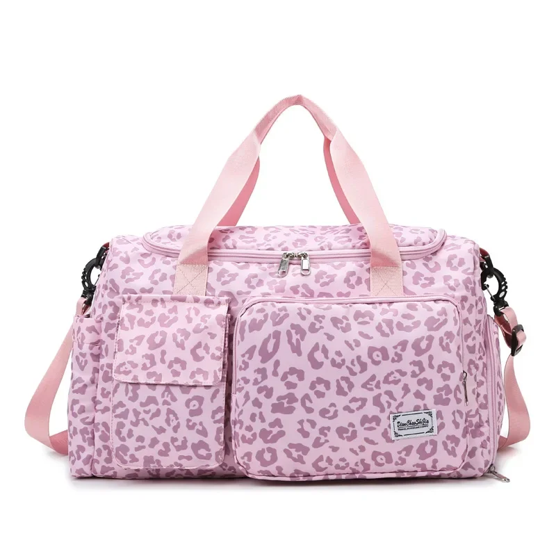 Large Capacity Travel Duffel Bag for Women Leopard Zebra Camouflage Women's Handbag Fitness Dry Wet Separation Shoulder Bag
Large Capacity Travel Duffel Bag for Women Leopard Zebra Camouflage Women's Handbag Fitness Dry Wet Separation Shoulder Bag