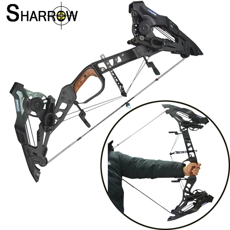 1pc 21.5-80lbs Archery Compound Bow Steel Ball Dual Purpose Brace Height 6.5inch Speed 330/460FPS Powerful Hunting Accessories
1pc 21.5-80lbs Archery Compound Bow Steel Ball Dual Purpose Brace Height 6.5inch Speed 330/460FPS Powerful Hunting Accessories