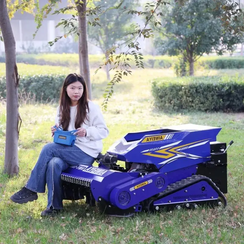 Customized remote-controlled lawn mower, designed for use in parks, airports, agriculture, and forestry flail mower
Customized remote-controlled lawn mower, designed for use in parks, airports, agriculture, and forestry flail mower