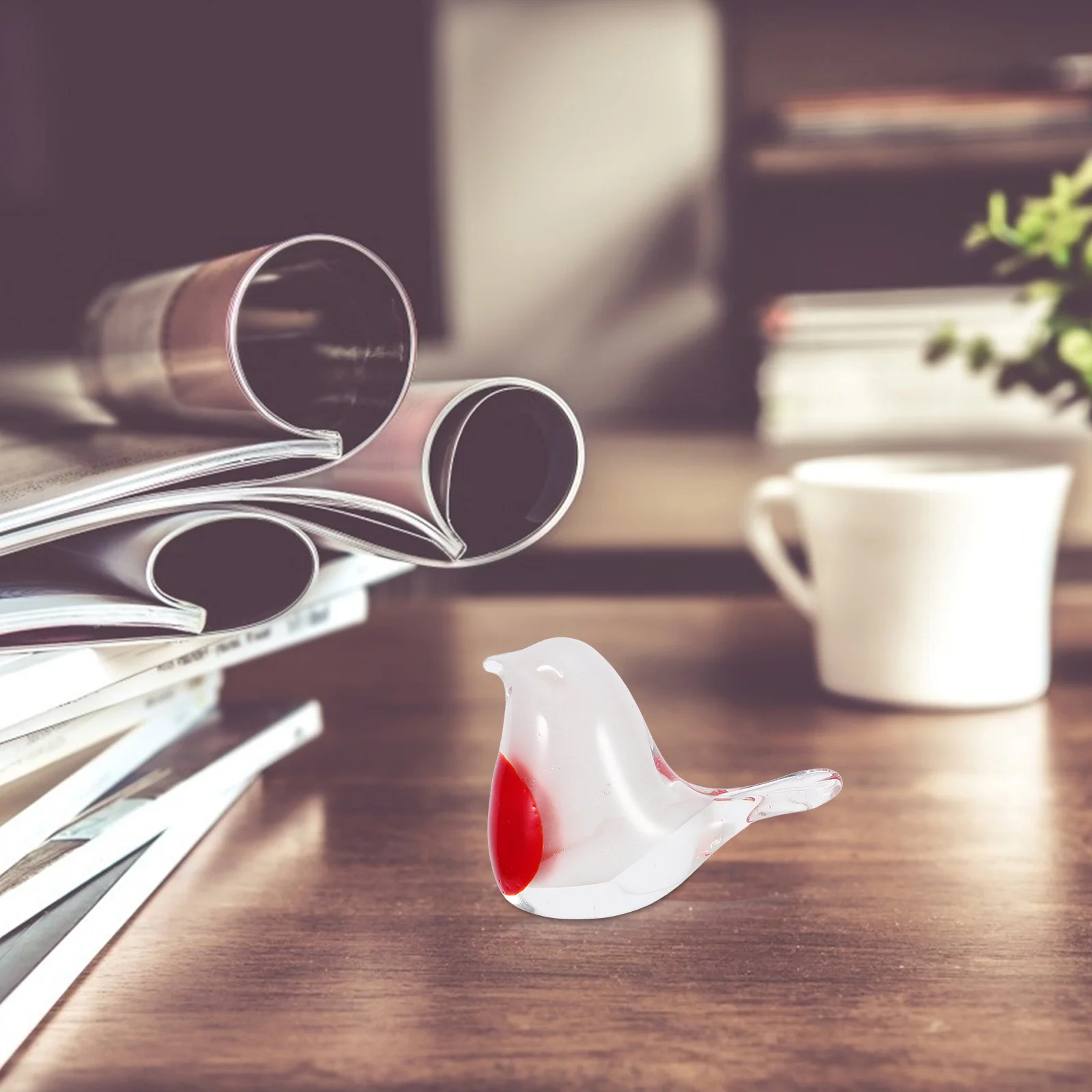 Crystal Glass Red-Bellied Sculpture Exquisite Hand Blown Art Decoration Desktop Ornament Home Decor
Crystal Glass Red-Bellied Sculpture Exquisite Hand Blown Art Decoration Desktop Ornament Home Decor