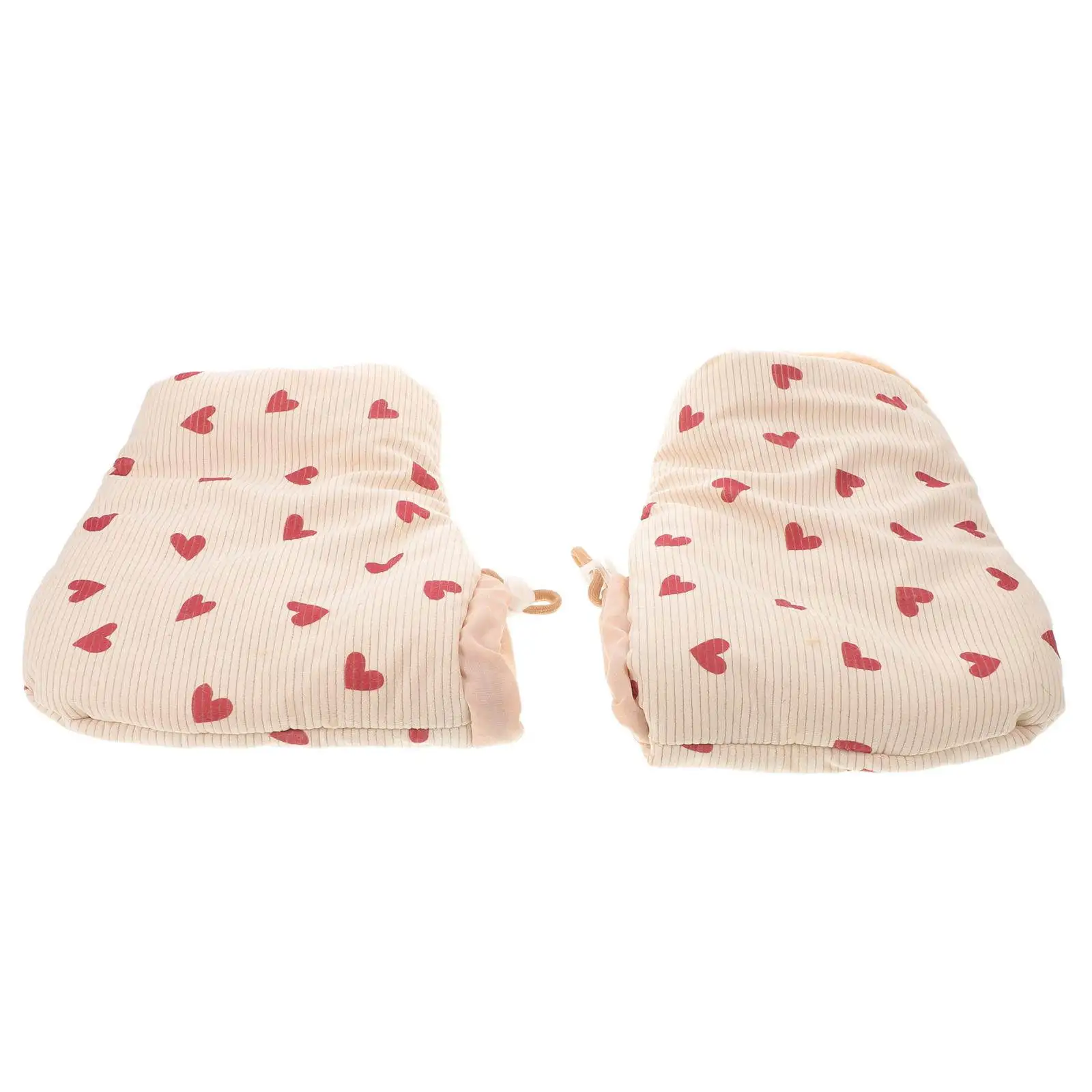 1Pair Riding Gloves Soft Lined Warmmuffs Scooter Gloves Beige Heart Pattern Breathable Outdoor Protective Gear for Cycling
1Pair Riding Gloves Soft Lined Warmmuffs Scooter Gloves Beige Heart Pattern Breathable Outdoor Protective Gear for Cycling