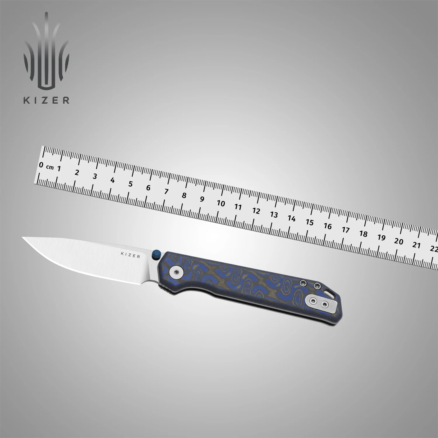 Kizer EDC Folding Begleiter 2.9 V3458.2BDA1 /V3458.2BDA2 vortex pattern micarta Handle with BD1N Steel Blade
Kizer EDC Folding Begleiter 2.9 V3458.2BDA1 /V3458.2BDA2 vortex pattern micarta Handle with BD1N Steel Blade
