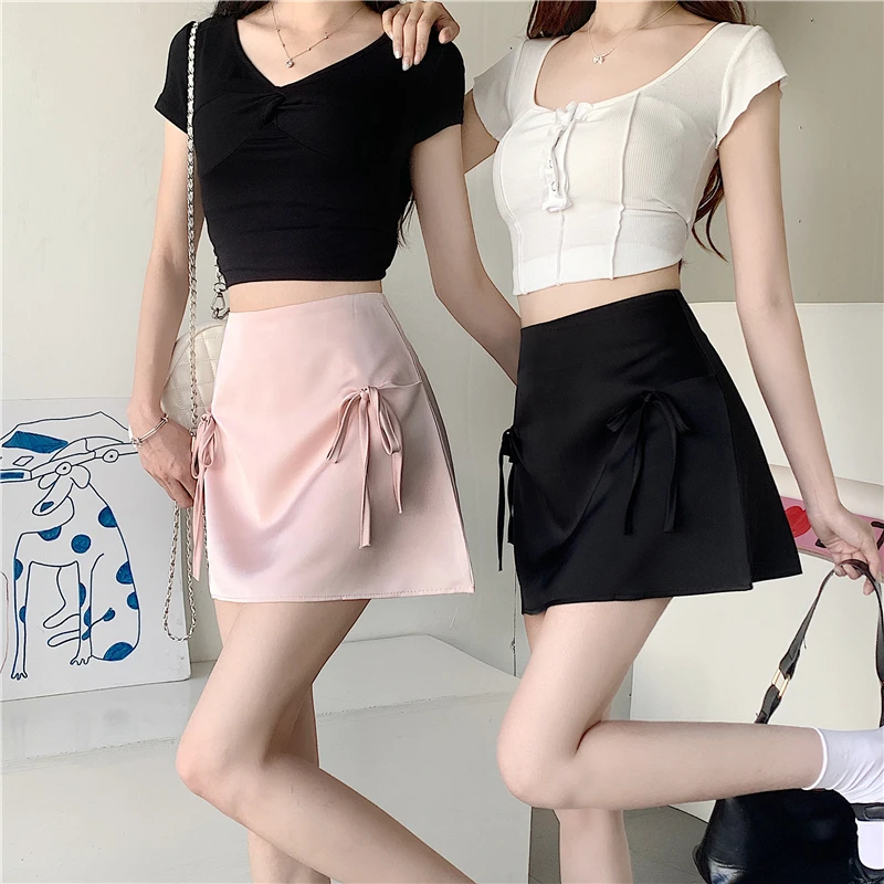 2026 Charmspring A-Line Mini Skirt with Bow Tie High Waist Slimming Women's Spring Summer Half-length Skirt Chic
2026 Charmspring A-Line Mini Skirt with Bow Tie High Waist Slimming Women's Spring Summer Half-length Skirt Chic