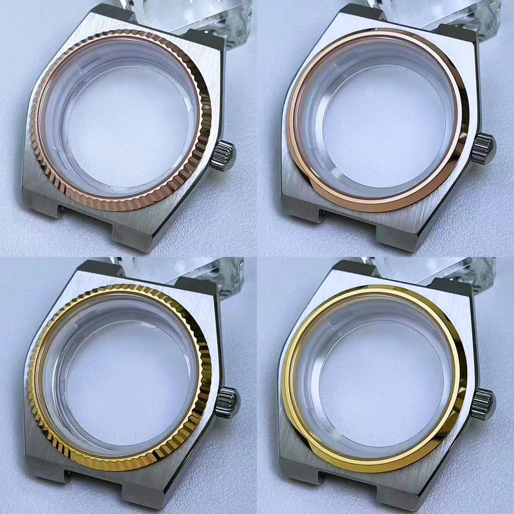 40MM interlaced gold and interlaced rose is suitable for NH35 and NH36 movements, men's stainless steel case, sapphire glass
40MM interlaced gold and interlaced rose is suitable for NH35 and NH36 movements, men's stainless steel case, sapphire glass