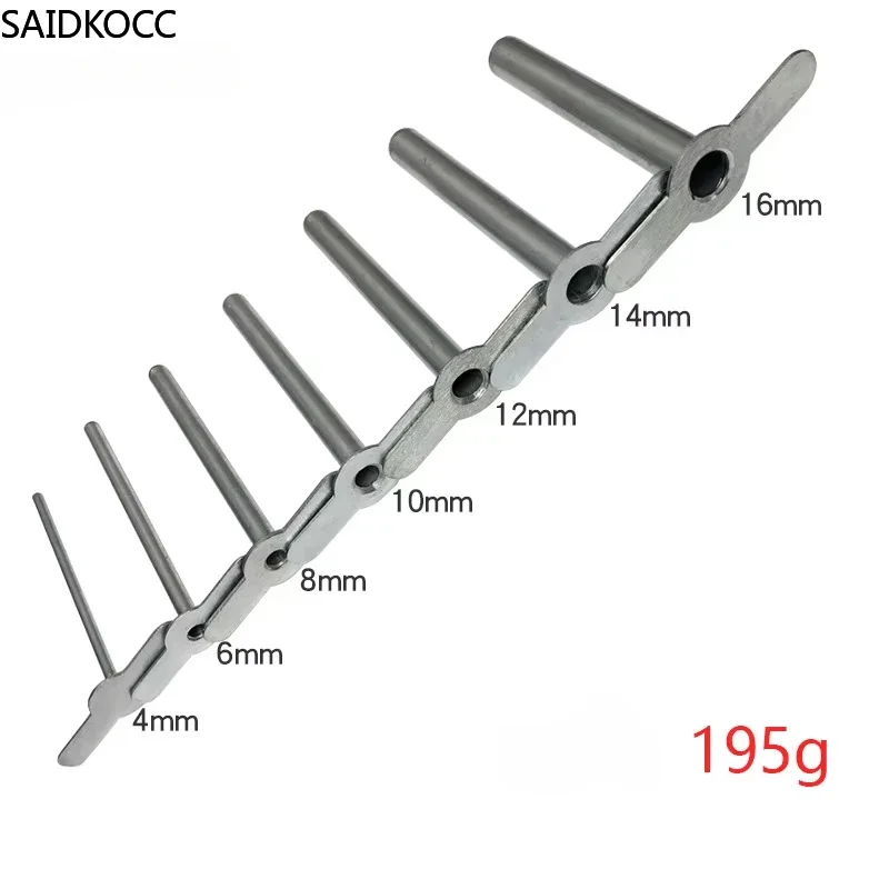SAIDKOCC 7×1 лабораторный дырокол резиновая пробка силиконовая пробка пробка пробка для пробирок ручной сверлильный инструмент с ручкой
SAIDKOCC 7×1 лабораторный дырокол резиновая пробка силиконовая пробка пробка пробка для пробирок ручной сверлильный инструмент с ручкой