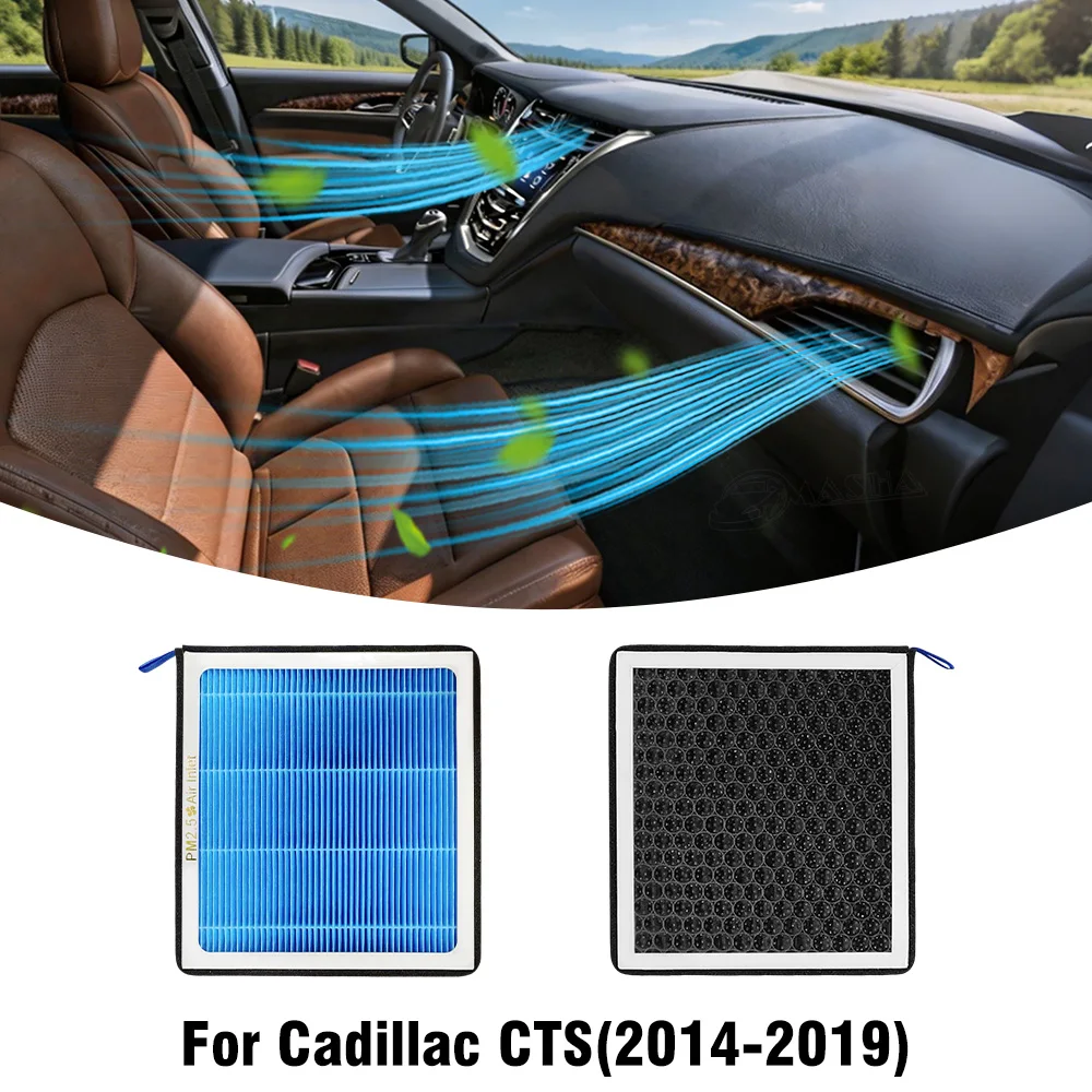 For Cadillac CTS 2014 2015 2016 2017 2018 2019 Car Air Filter Conditioner Replacement Kit Car Accessories
For Cadillac CTS 2014 2015 2016 2017 2018 2019 Car Air Filter Conditioner Replacement Kit Car Accessories