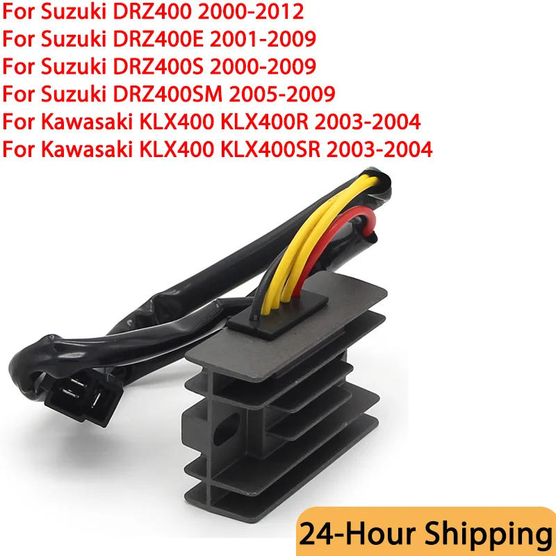 Motorcycle Regulator Voltage Rectifier For Suzuki DRZ400 DRZ400E DRZ400S DRZ400SM For Kawasaki KLX400 KLX400R/KLX400SR Parts
Motorcycle Regulator Voltage Rectifier For Suzuki DRZ400 DRZ400E DRZ400S DRZ400SM For Kawasaki KLX400 KLX400R/KLX400SR Parts