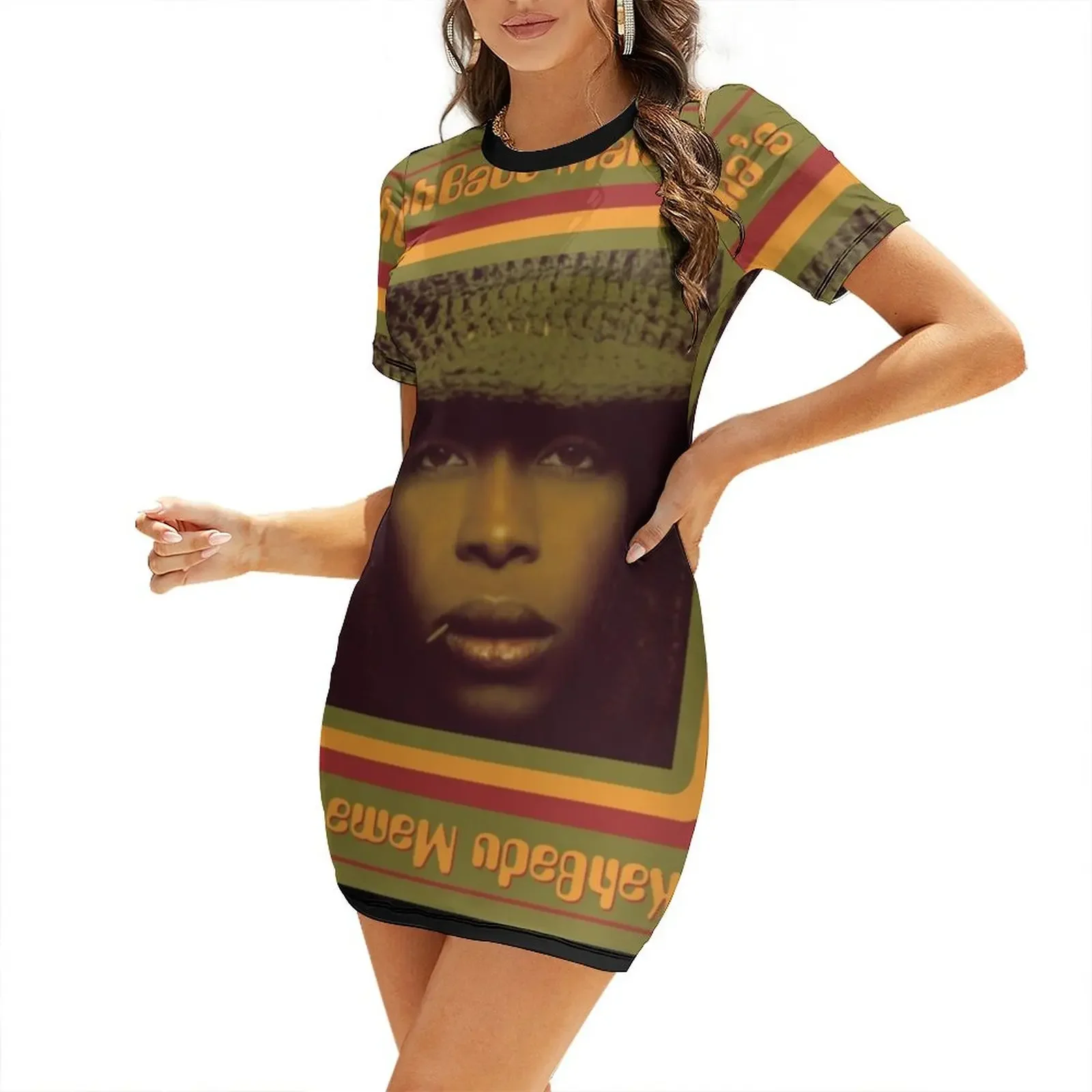 Erykah Badu Mamas gun Short-Sleeved Dress Female dress dresses korean style elegant women's sets
Erykah Badu Mamas gun Short-Sleeved Dress Female dress dresses korean style elegant women's sets